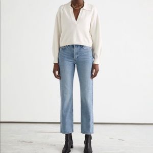 & other stories favorite cut cropped Jean